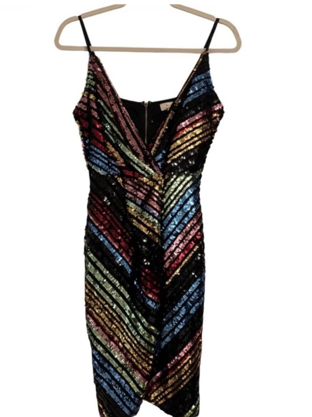 Tea n Cup Vibrant Sequin Striped
Festive Dress- 2 - Picture 2 of 2